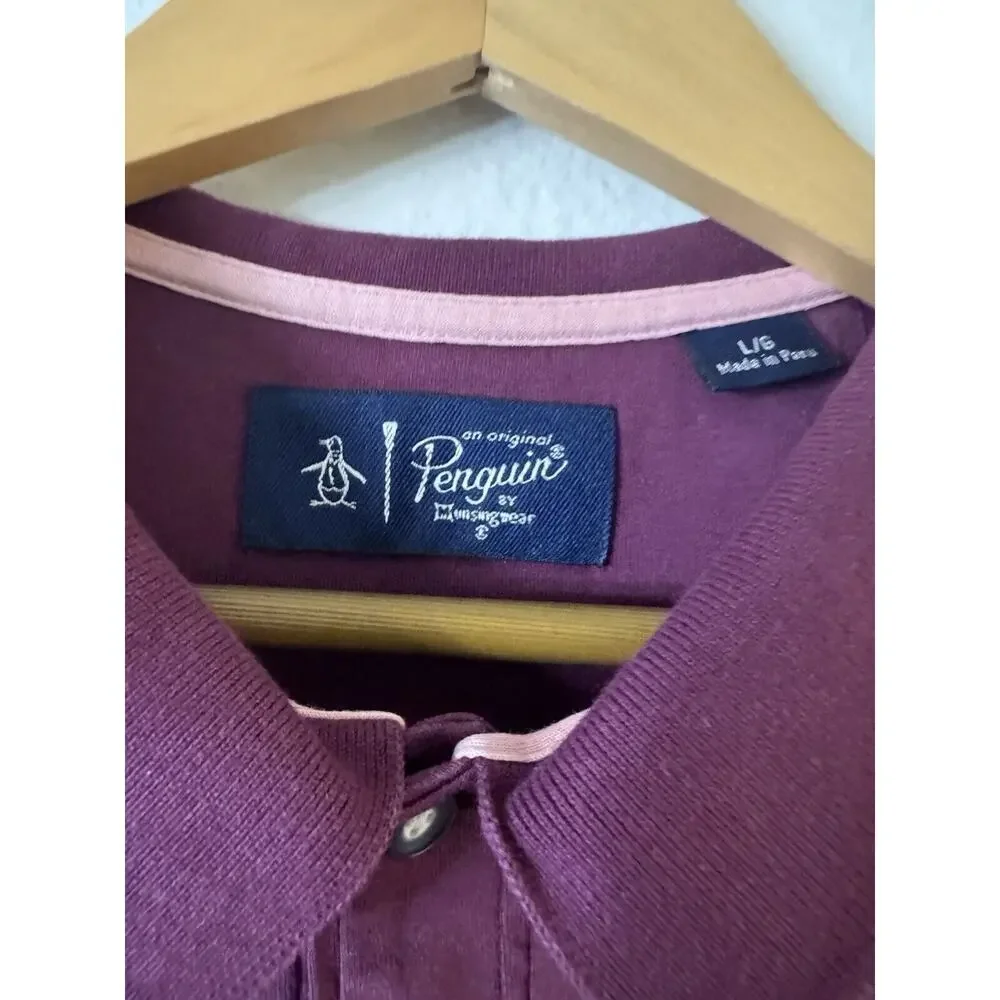 Original Penguin‎ Men's Rugby Polo Shirt - Picture 4 of 9